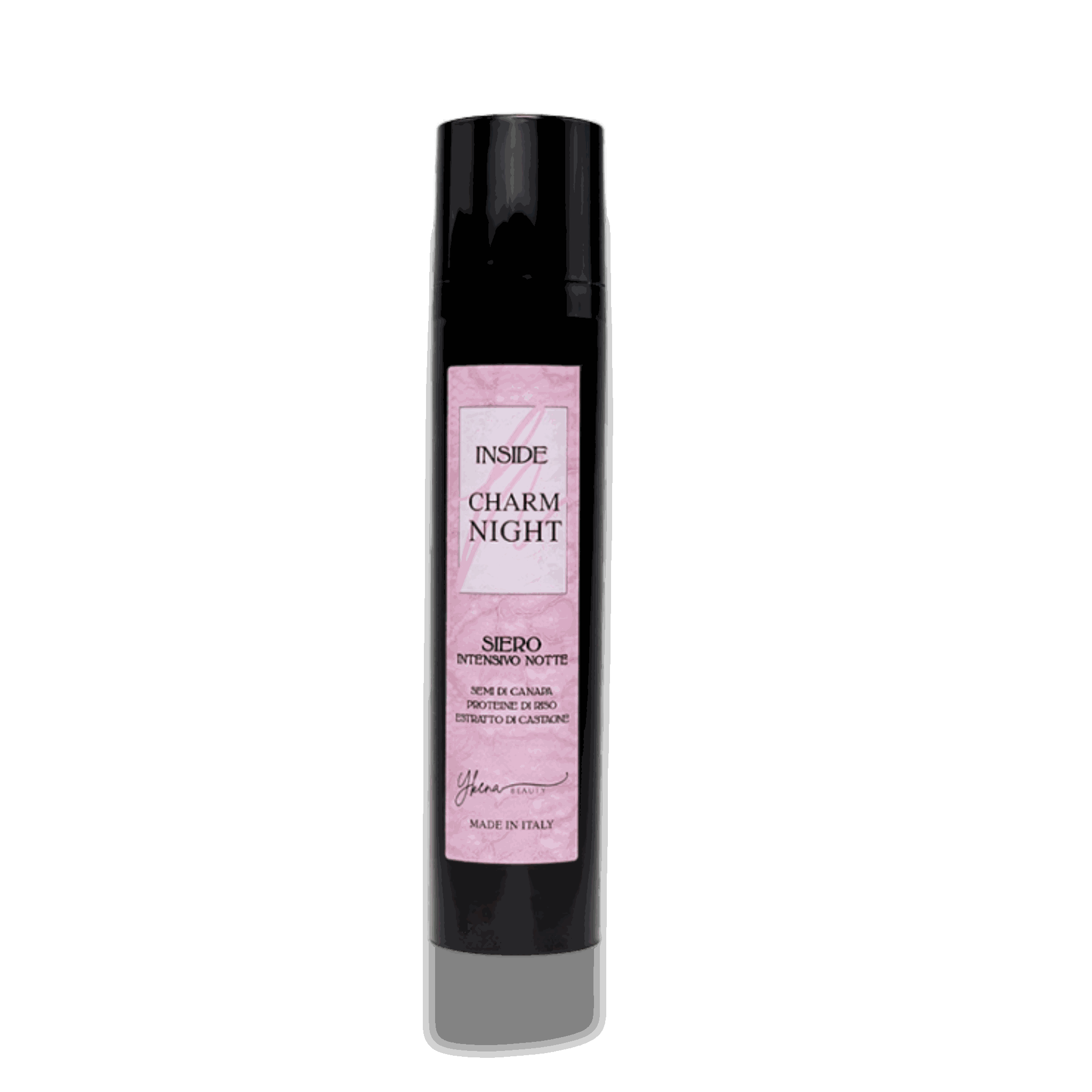 8H Charm Night Hair Serum bottle for nighttime hair repair and nourishment