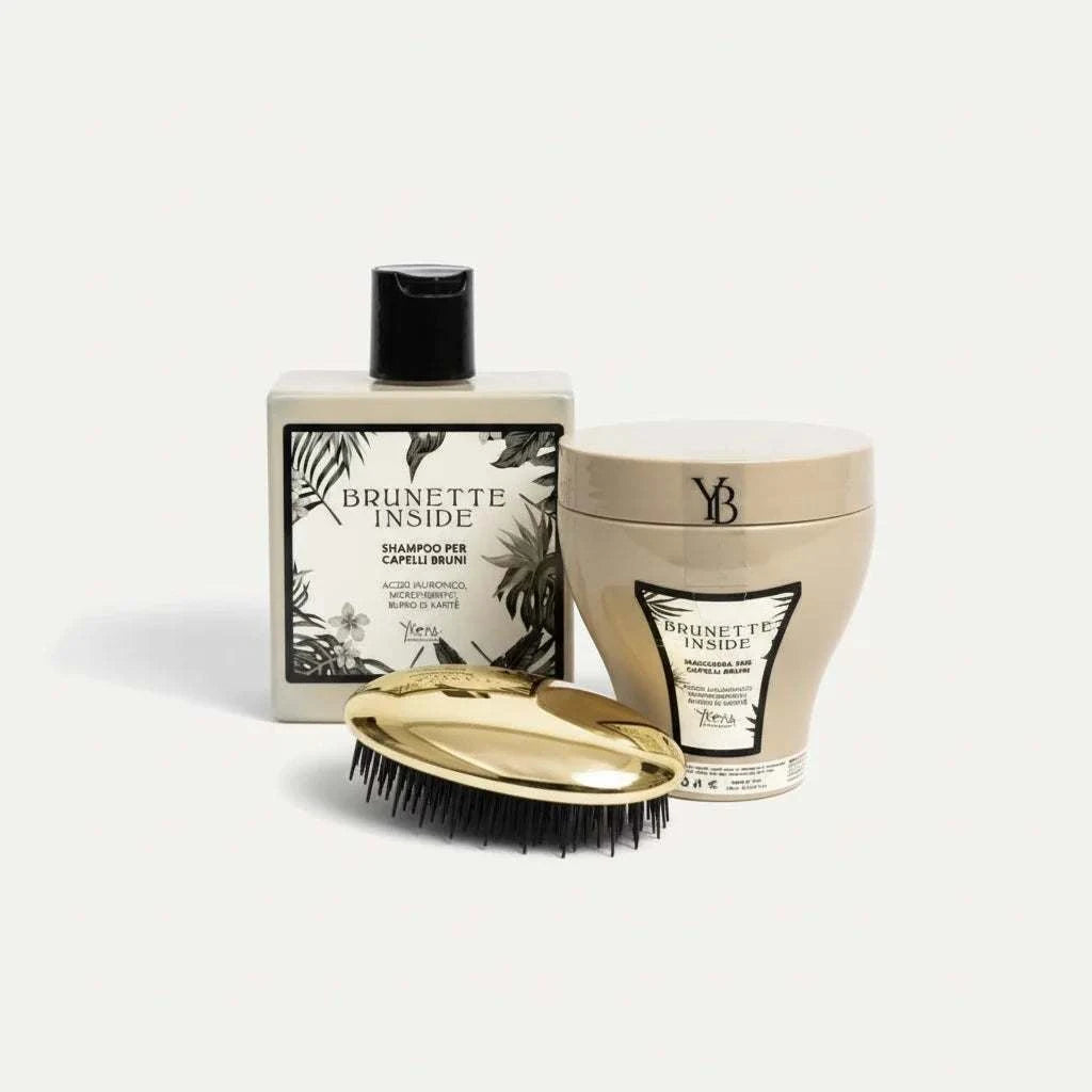 Brunette Beauty Box contenuto cosmetici per capelli castani