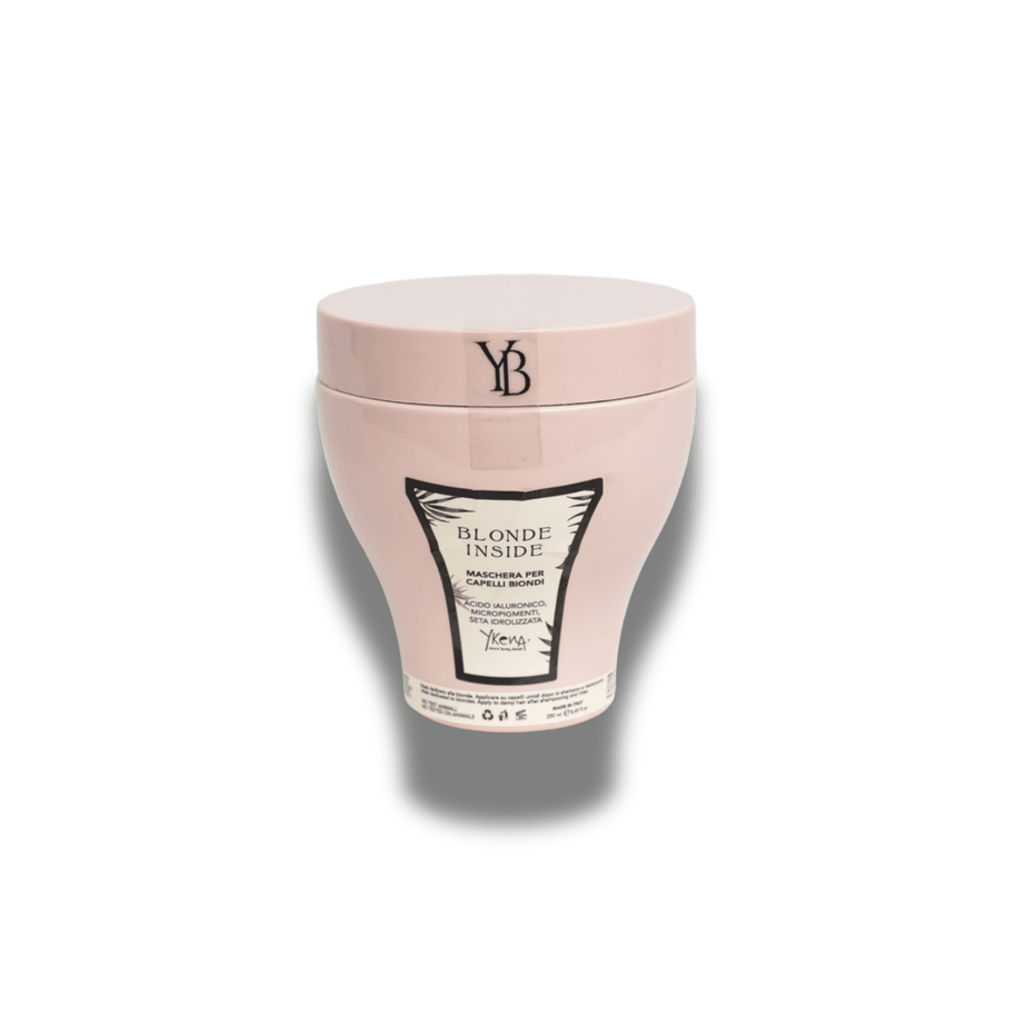 Maschera per capelli biondi Blonde Inside™ trattamento nutriente e rigenerante con acido ialuronico e seta idrolizzata