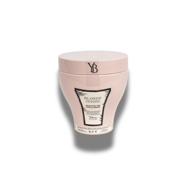 Maschera per capelli biondi Blonde Inside™ trattamento nutriente e rigenerante con acido ialuronico e seta idrolizzata