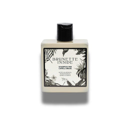 Flacone di shampoo per capelli castani Brunette Inside con formula idratante e pigmenti intensificanti colore
