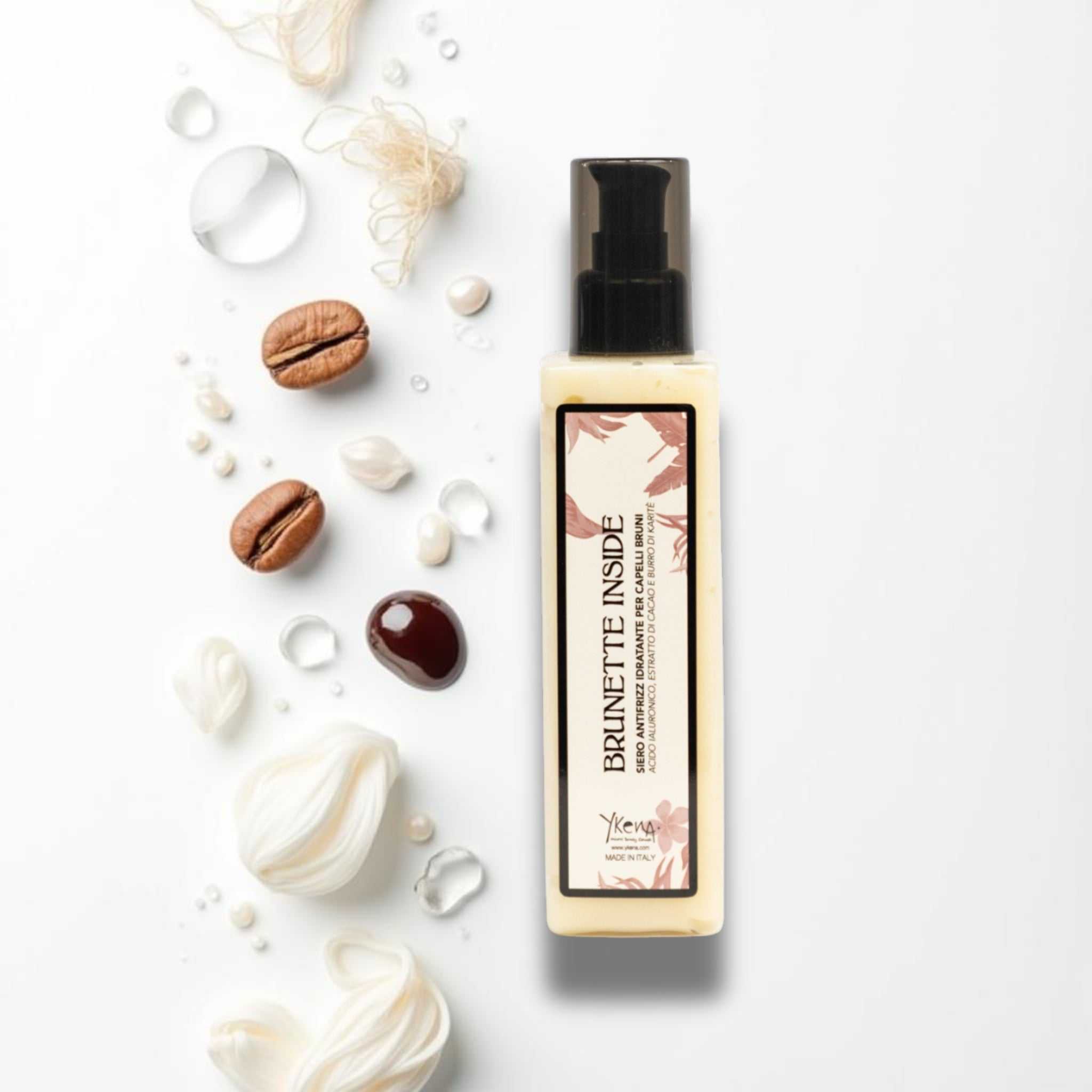 Siero Anti Frizz Brunette Inside™ per capelli castani morbidi e senza crespo