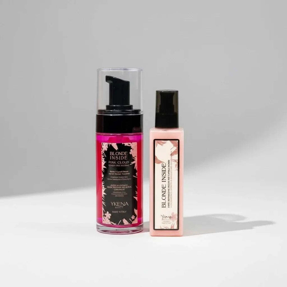 Capelli biondi con ricci dorati luminosi