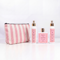 Routine capelli estate Ykena Soleil con shampoo spray solare e latte nutriente al cocco e melone